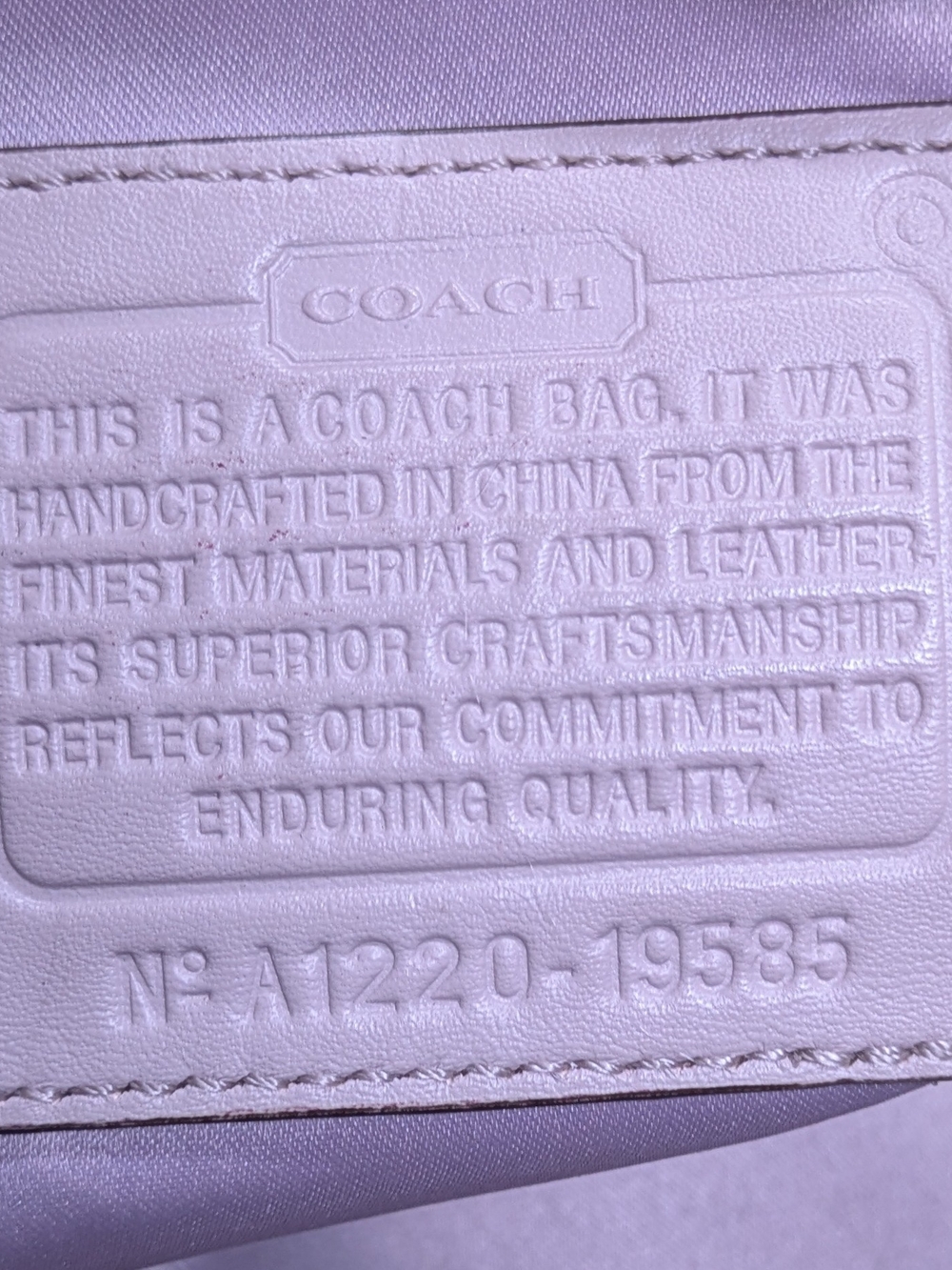 Coach Audrey Blush Pink Leather Tote Bag - Picture 9 of 16